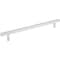 Jeffrey Alexander 12" Center-to-Center Polished Chrome Square Dominique Appliance Handle 845-12PC - alternate 1